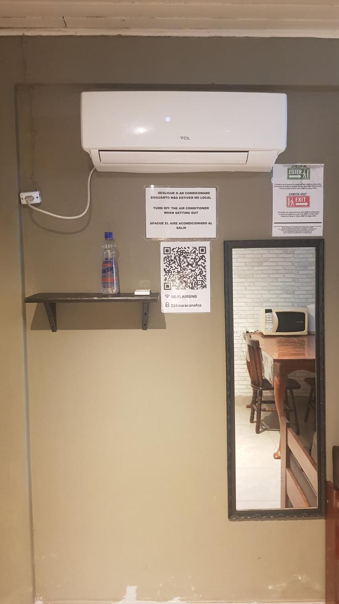 Casa No Centro De Foz! Ar-Condicionado, Smart Tv, Wi-Fi, Cozinha, Ventilador E 4 Camas Lägenhet Foz do Iguaçu Exteriör bild