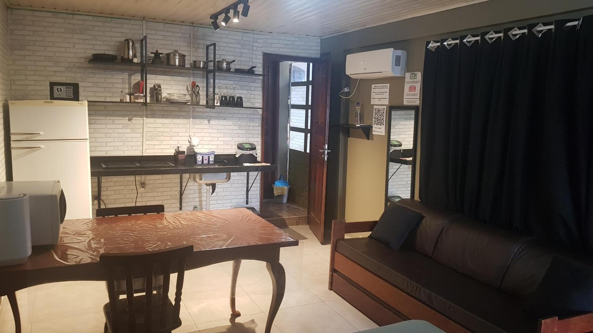 Casa No Centro De Foz! Ar-Condicionado, Smart Tv, Wi-Fi, Cozinha, Ventilador E 4 Camas Lägenhet Foz do Iguaçu Exteriör bild